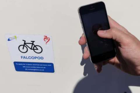 Keyless Bike Hangar