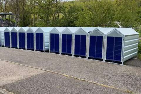 cycle lockers