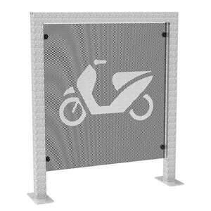 Cycle Parking | Advanced Cycle Products | FalcoScooter Demarcation Panels | image #1