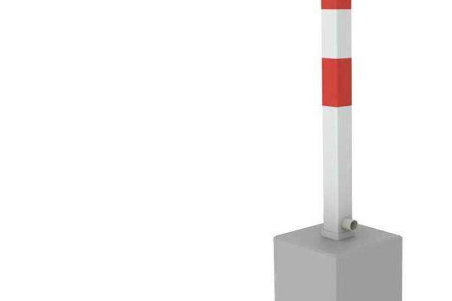 Sentry bollard, removable
