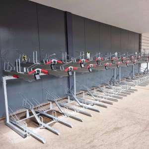 Glasgow Queen Street Cycle Parking
