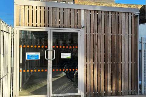Hackney Central Overground Station Cycle Hub