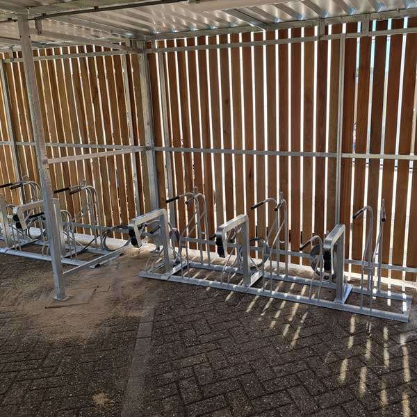 Ideal 2.0 Cycle Rack with Integrated Charging Points