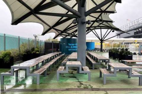 Manchester City Football Club Picnic Tables