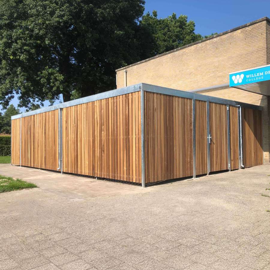Large Cycle Shelter Wooden