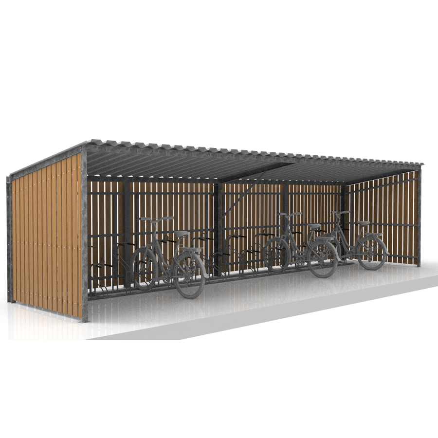 FalcoLempo Single-Sided Cycle Shelter