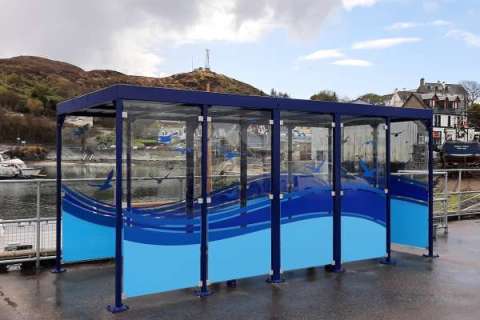 Mallaig Harbour Passenger Waiting Shelter