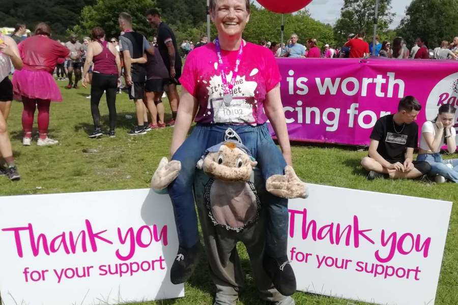 Netty Barlow Mud Run Falco UK