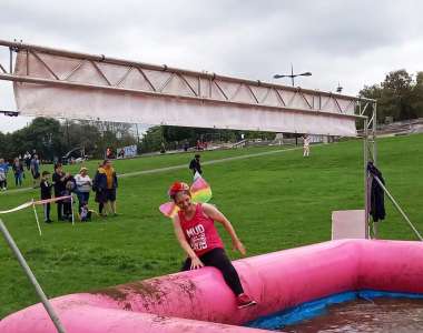 Netty Barlow Cancer Research UK Mud Run