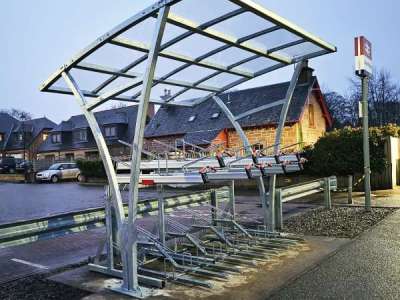 ScotRail Conon Bridge Station Cycle Parking