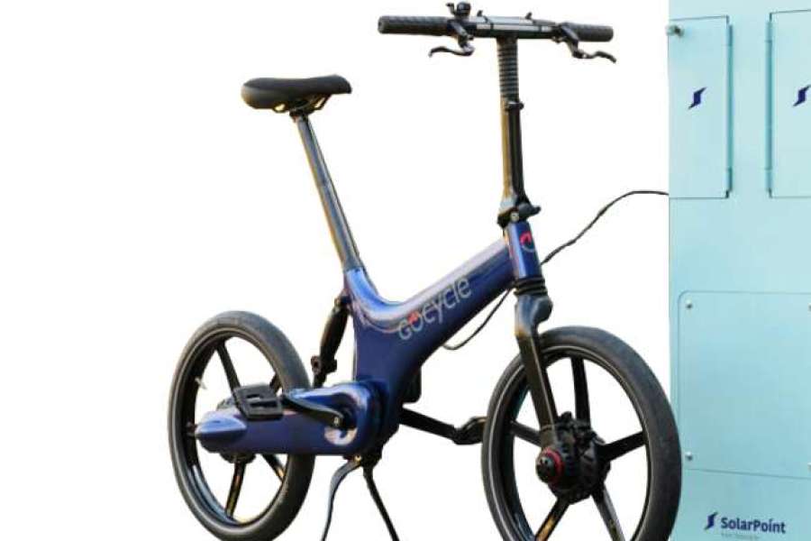 Solar Powered e-Bike Charger