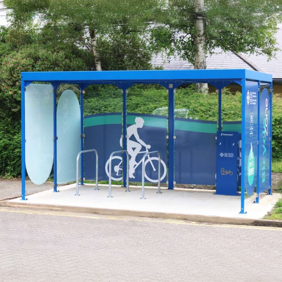 Solar Powered e-Bike Charging