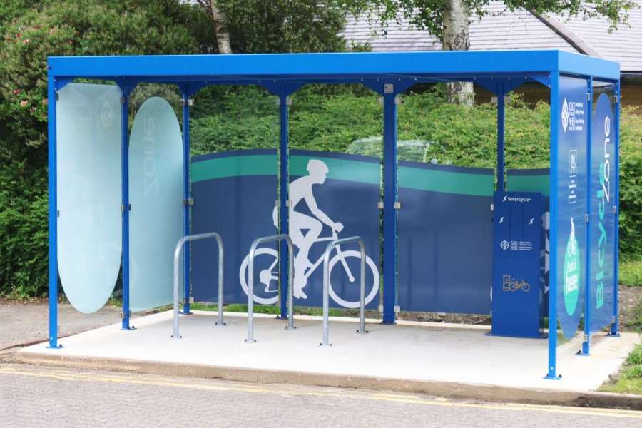 Solar e-Bike Charging