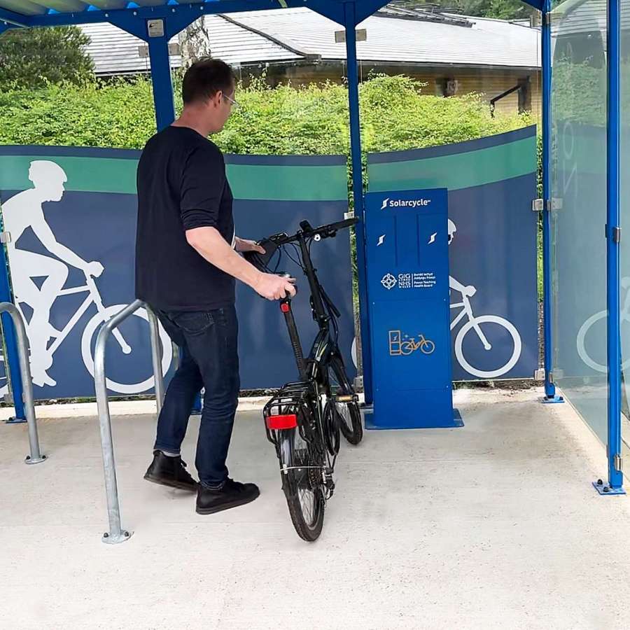 Solar e-Bike Charging