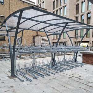 St Barts Hospital Cycle Parking 1