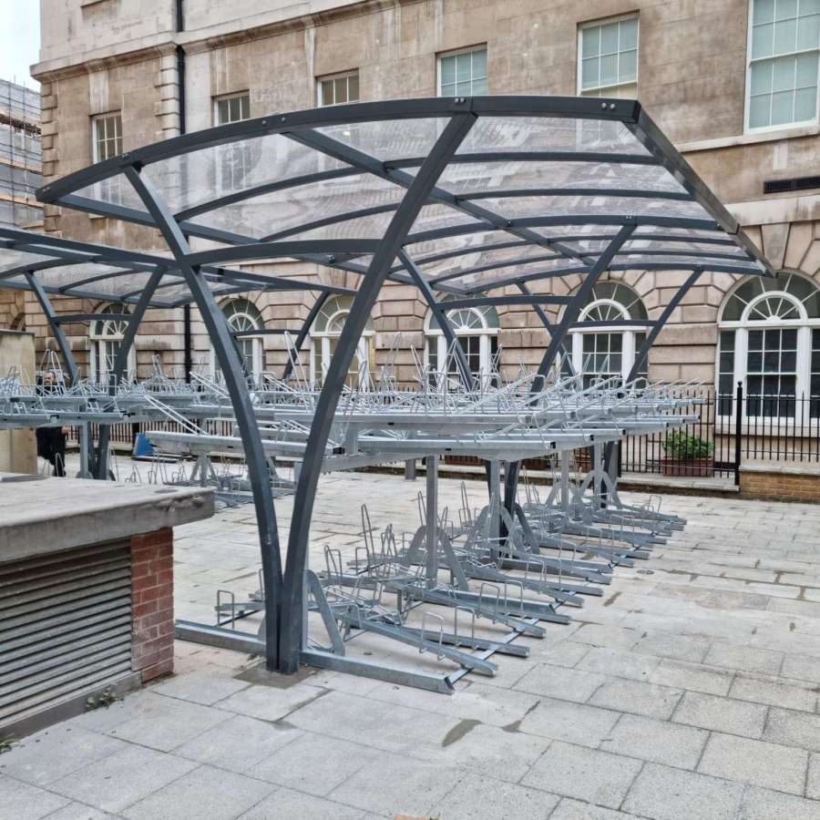 St Barts Hospital Cycle Parking 4