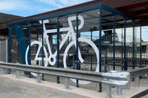 Cycle Hub at Stafford Station