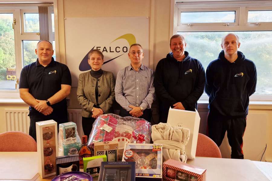 Falco UK Ltd Trussle Trust Raffle