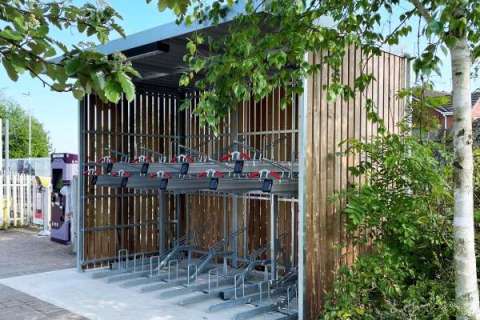 Uttoxeter Station Cycle Shelter