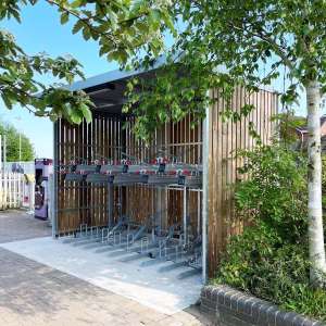 Uttoxeter Station Cycle Shelter
