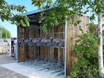 Uttoxeter Station Cycle Shelter