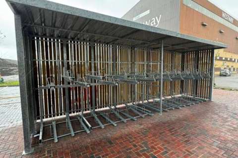 Westway Park Cycle Shelter