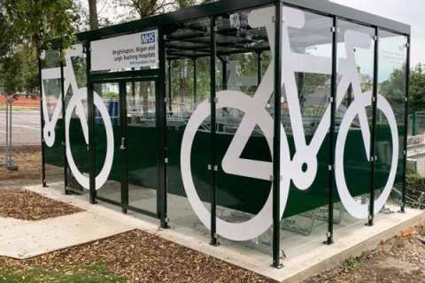 Wrightington Hospital Cycle Hub