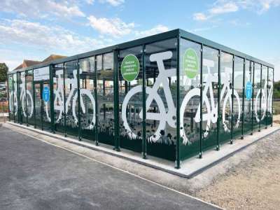 Colchester NHS Hospital cycle hub