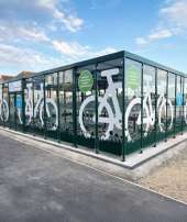 Colchester NHS Hospital cycle hub 