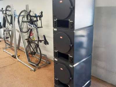 Fire and Explosion Resistant e-Bike Battery Charging Locker