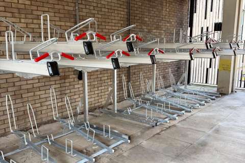 FalcoLevel-Premium+ Two-Tier Cycle Rack