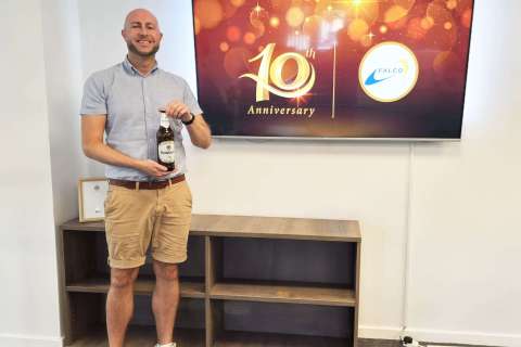 Celebrating a Decade of Dedication – Gary Leese Marks 10 Years at Falco