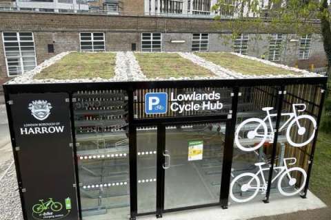 Harrow on the Hill Underground Station Cycle Hub