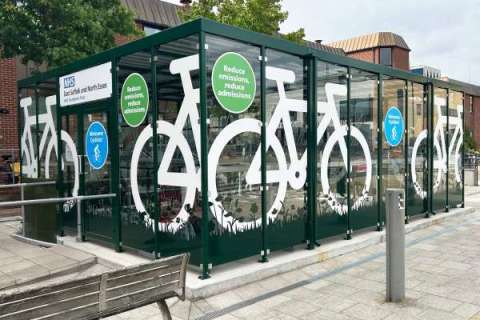 Ipswich Hospital NHS Cycle Hub