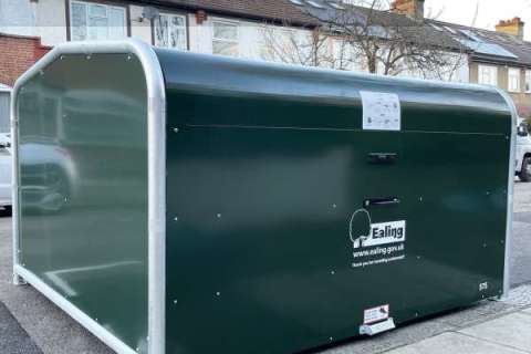 London Borough of Ealing Bike Hangar