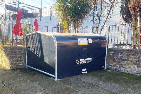 Bike Hangar Shrewsbury Town Centre