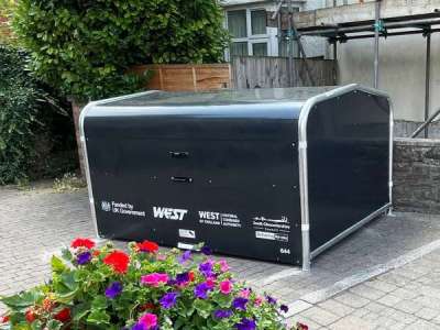 South Gloucestershire Council Bike Hangar