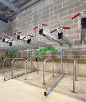 University of Oxford Two-Tier Falco Cycle Parking