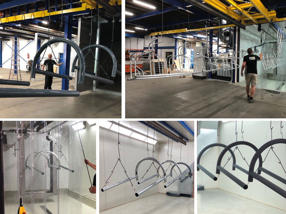 Falco Installs Its Own In-house Powder Coating Facility Falco Installs Its Own In-house Powder Coating Facility