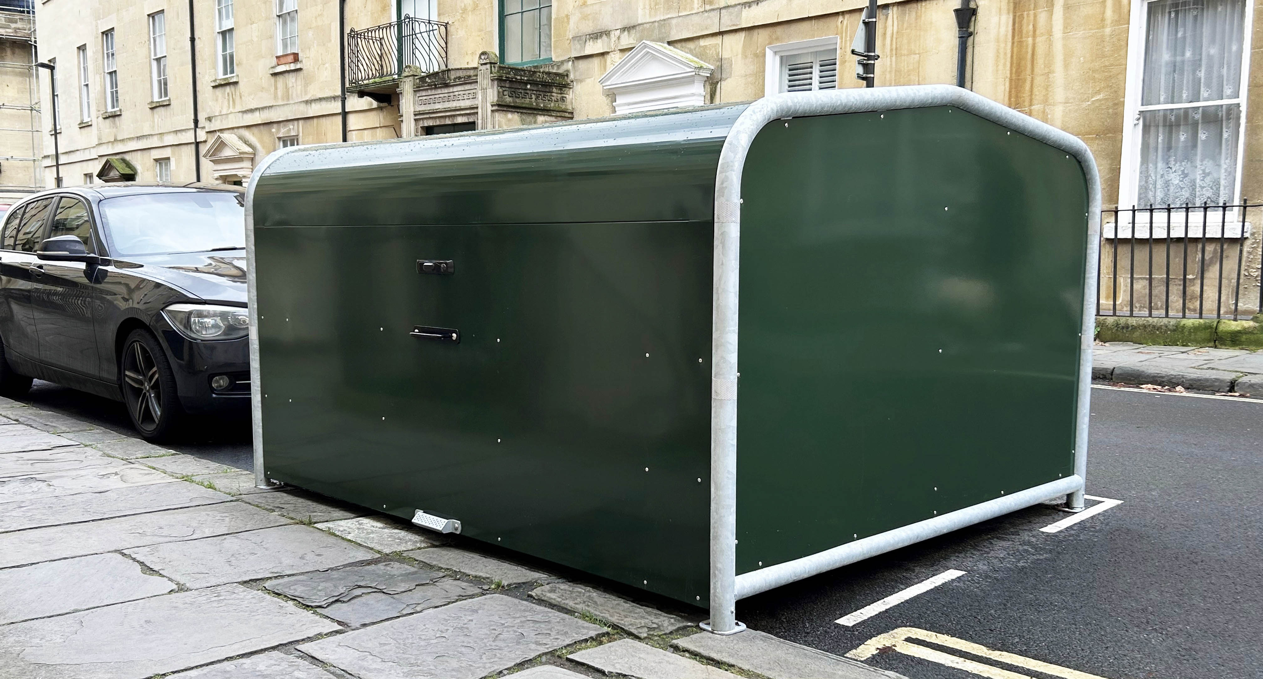 Bath and North East Somerset Council Bike Hangar