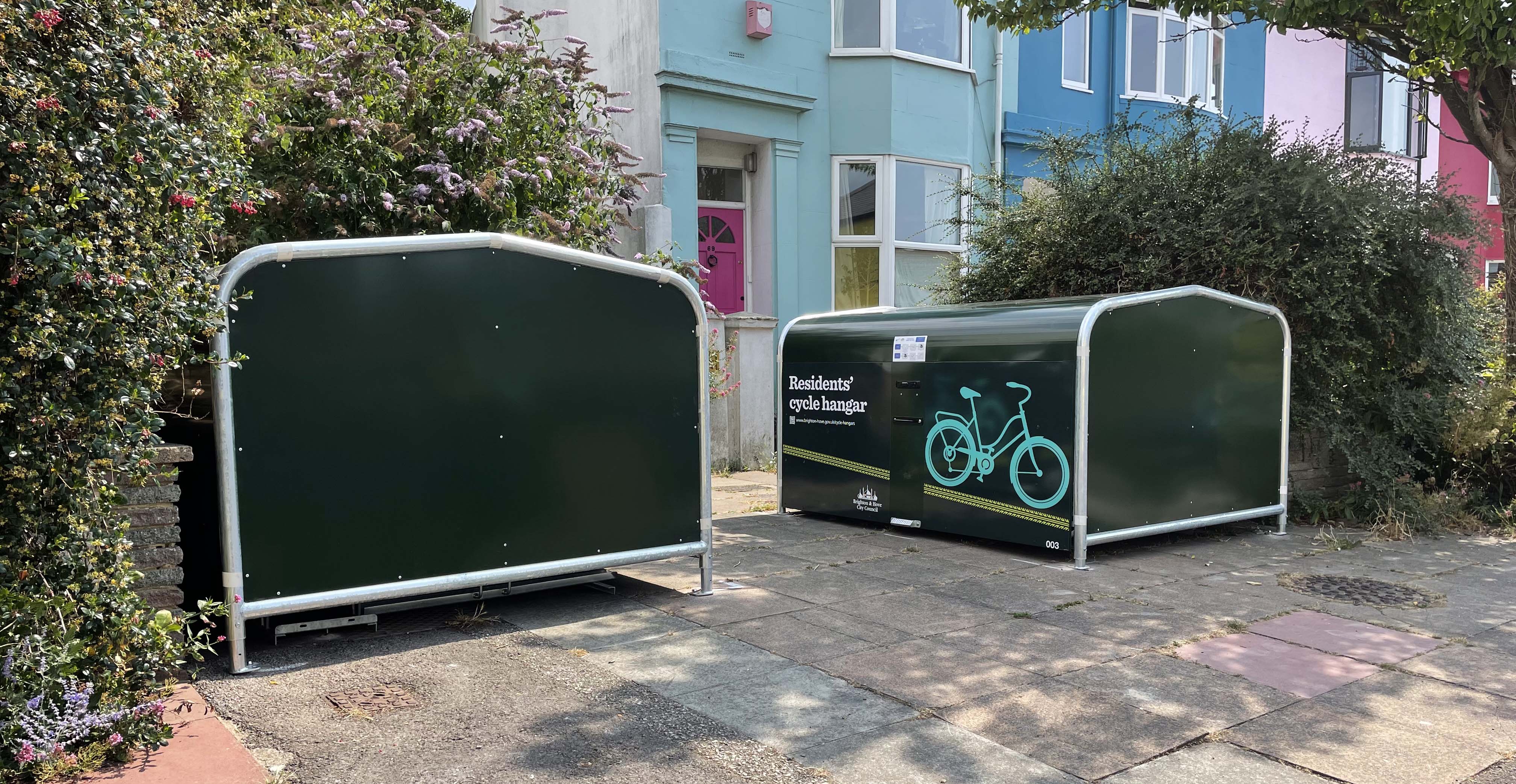 Brighton City Council Bike Hangar