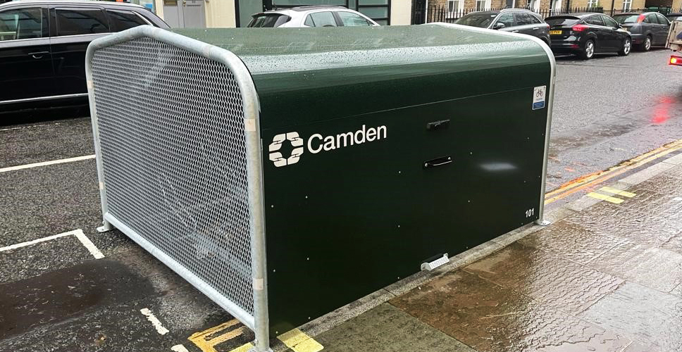 Bike Hangar London Borough of Camden