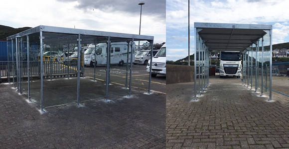 Calmac Ferries Passenger Waiting Shelters Mallaig