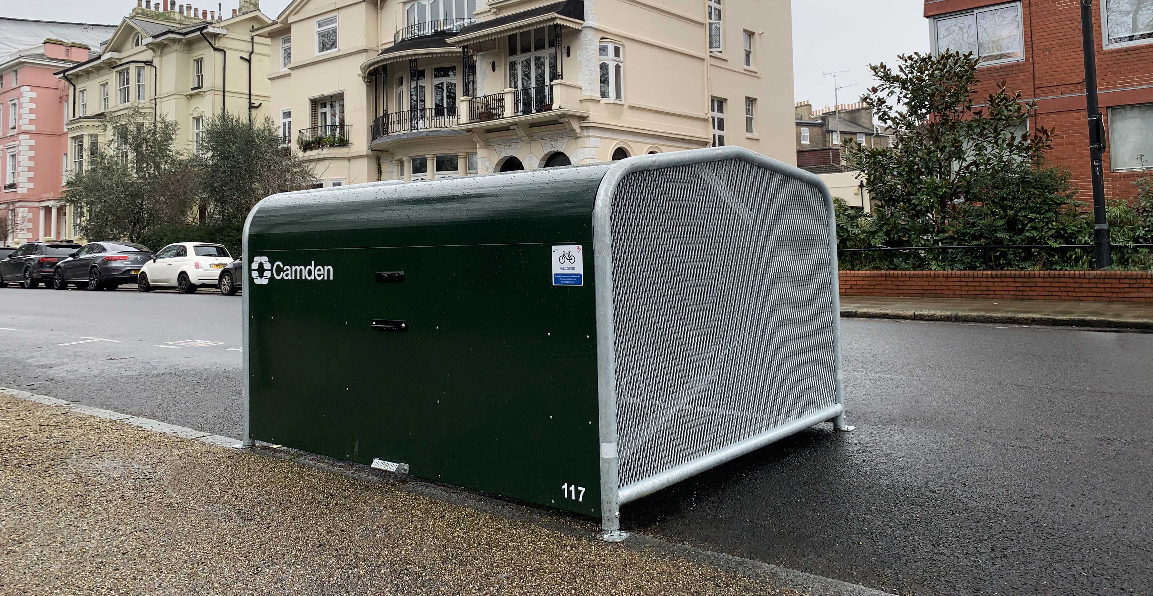 FalcoPod Bike Hangar Camden Council