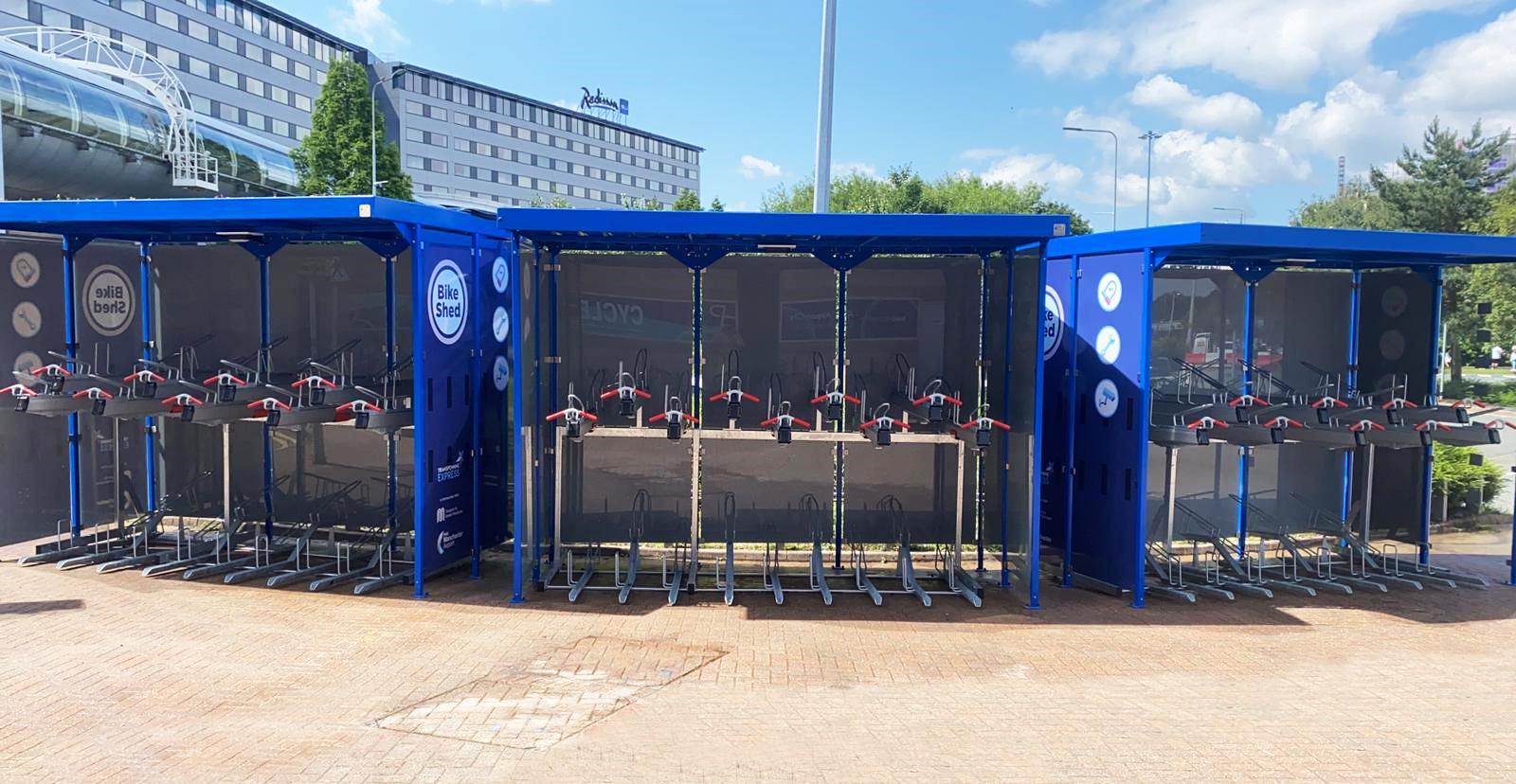 Cycle Hub at Manchester Airport