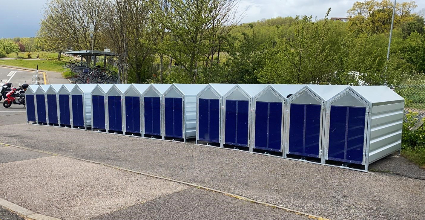 Cycle Lockers at Leigh-on-Sea Station
