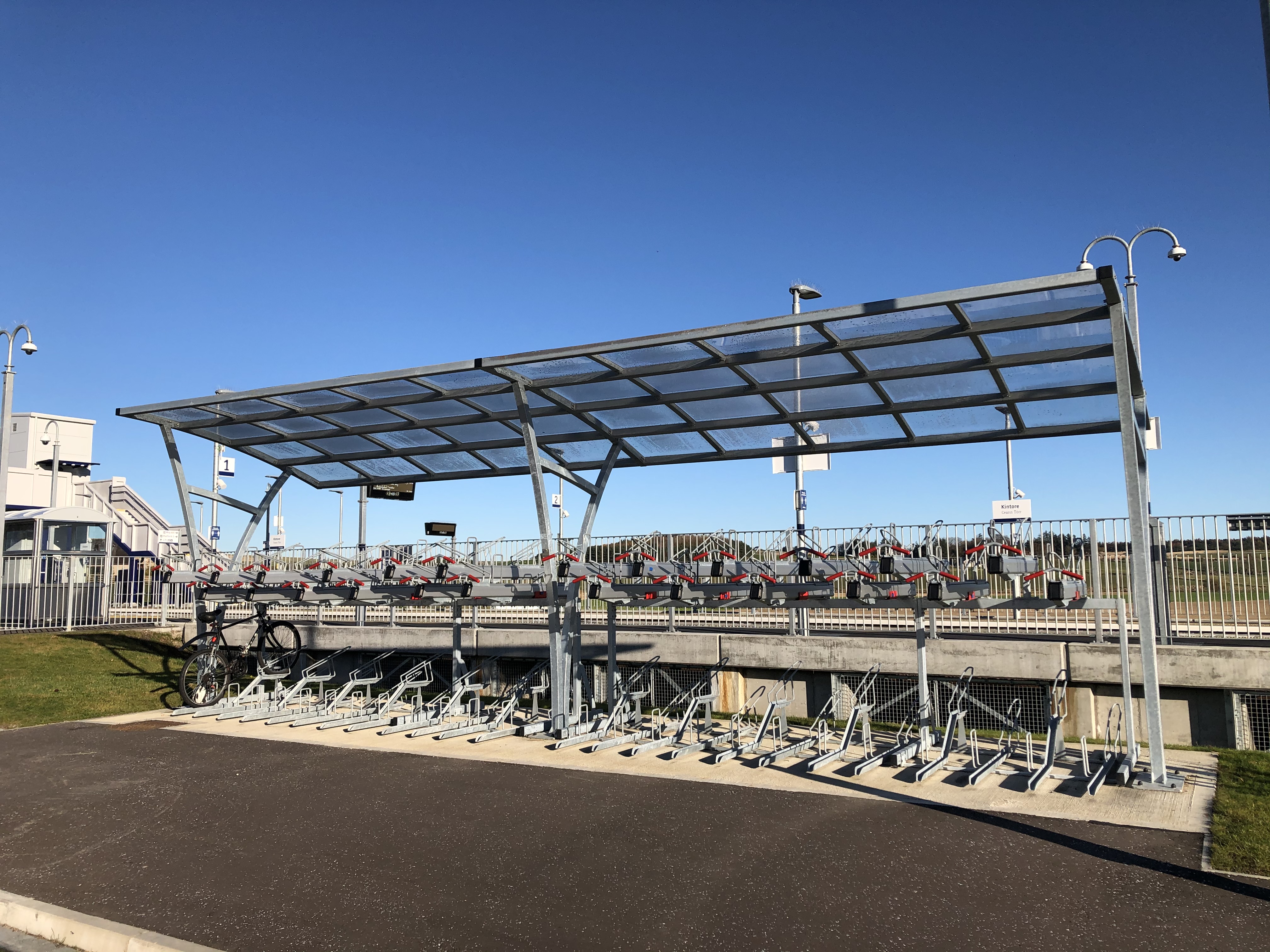 Cycle Parking for Kintore Station