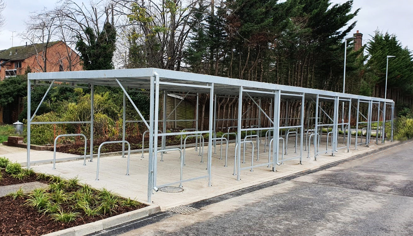 Cycle Shelter Ada Lovelace High School