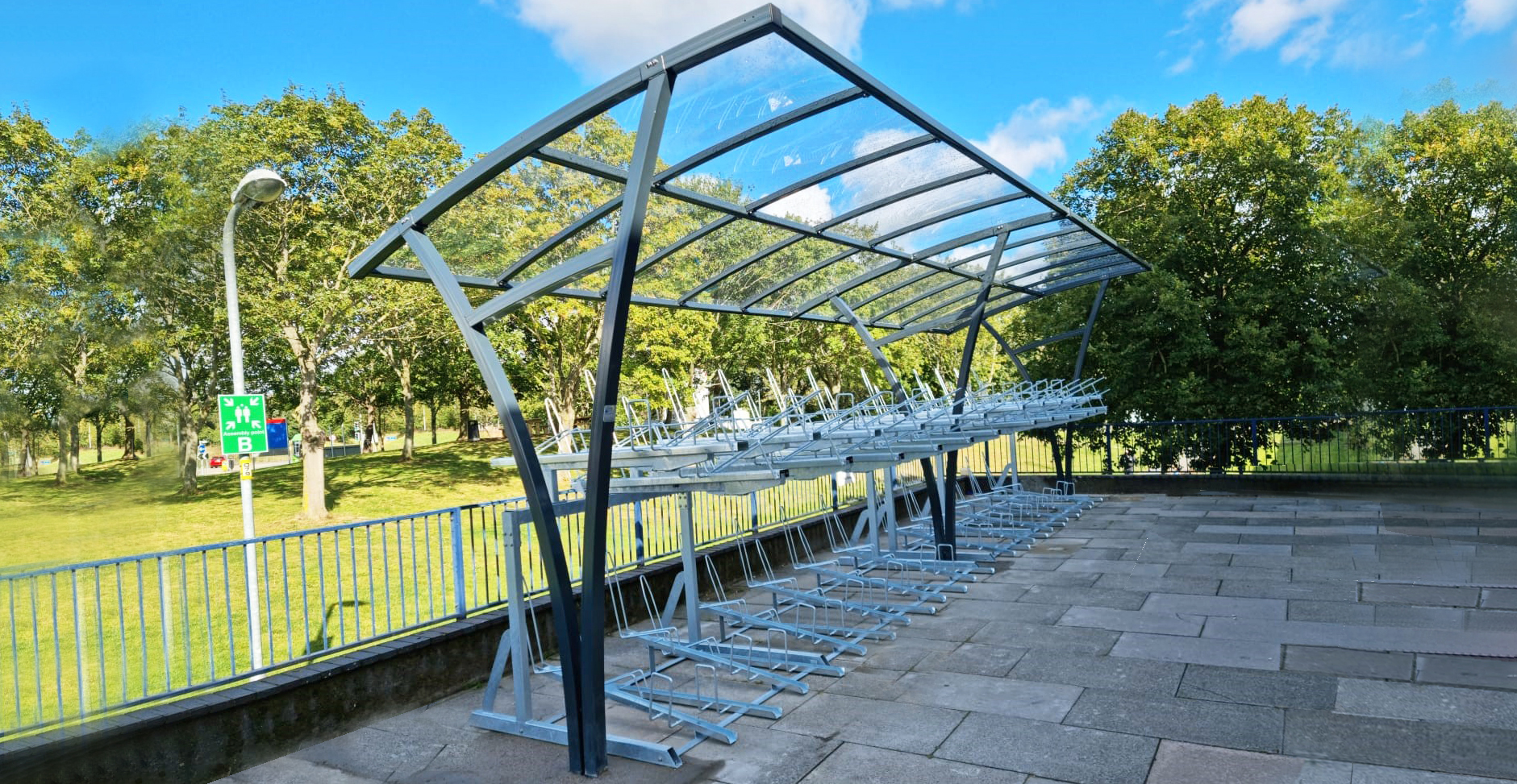 Basildon University NHS Hospital Cycle Parking