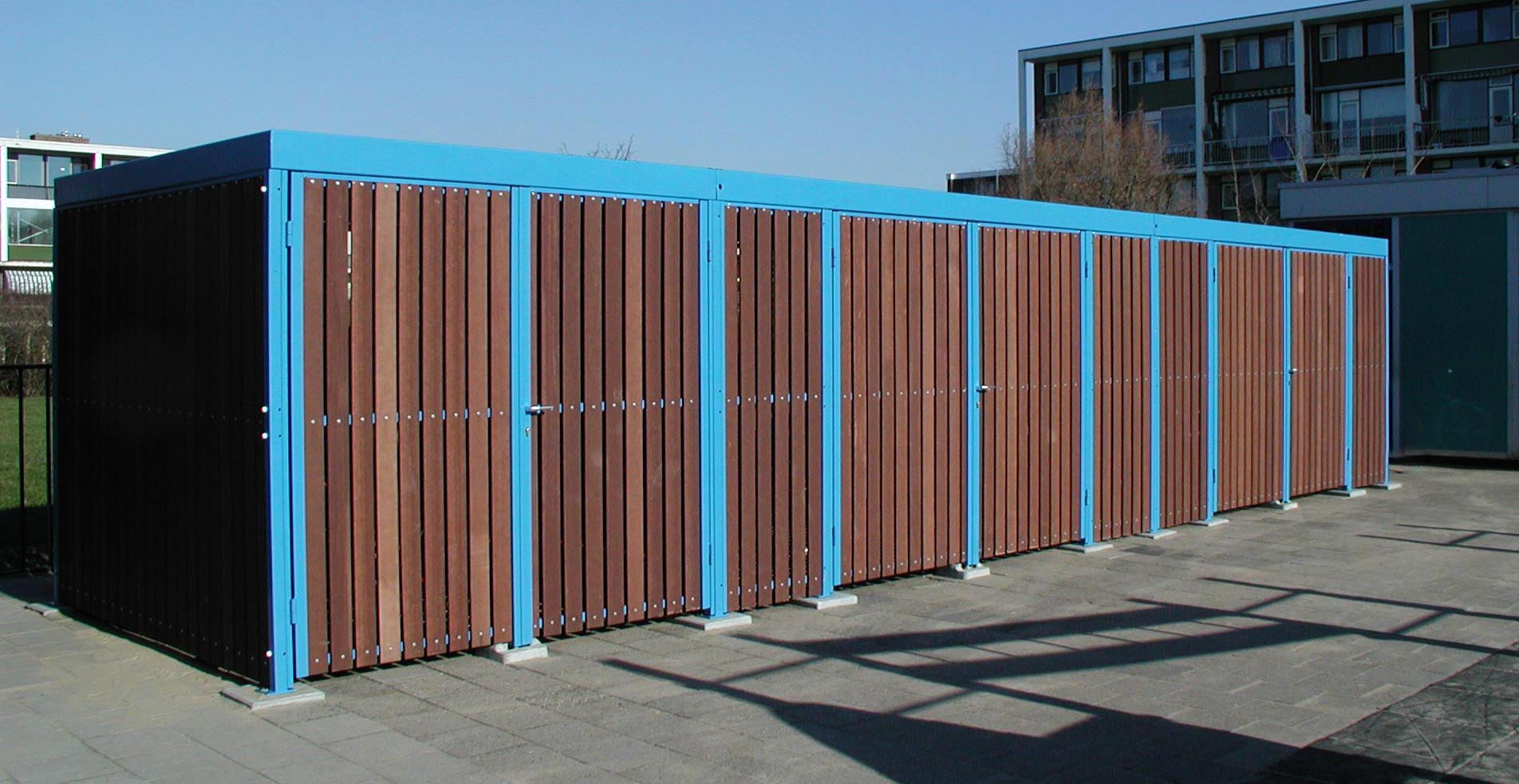 Bin Store with Powder Coating